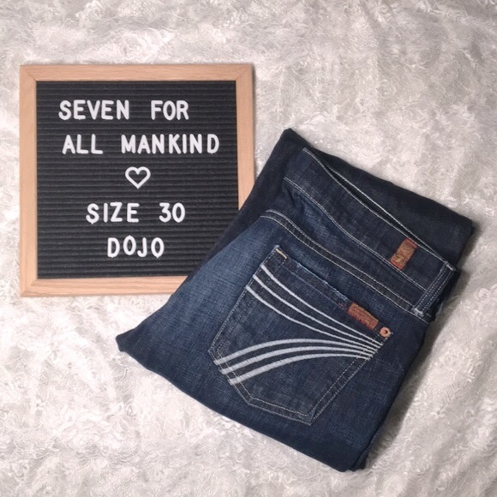 US 30 - 7 For All Mankind Dojo trouser jeans